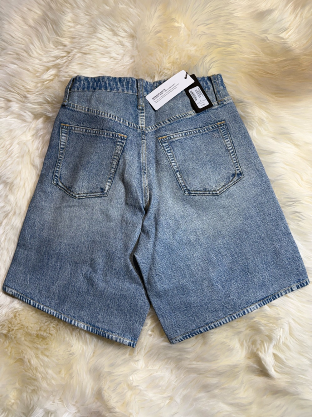 rag & bone Miramar Ponte Denim Shorts | McKenna Short | Size 24 | NWT - Picture 10 of 12